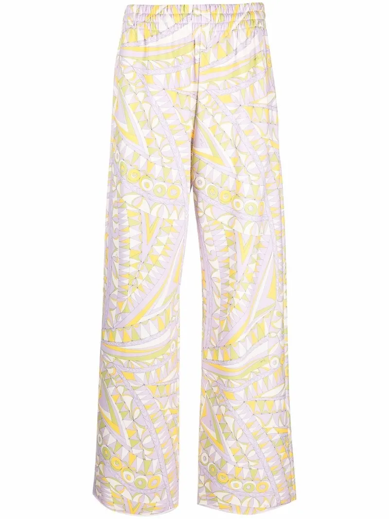 PUCCI Bandierine trackpants - Lila