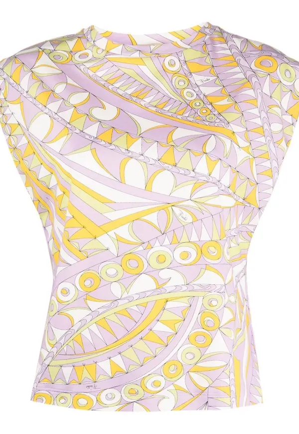 PUCCI Bandierine väst - Lila