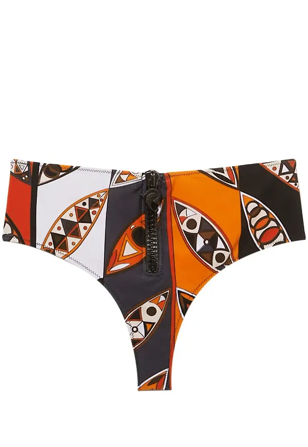 PUCCI bikinitrosor med grafiskt tryck - Flerfärgad