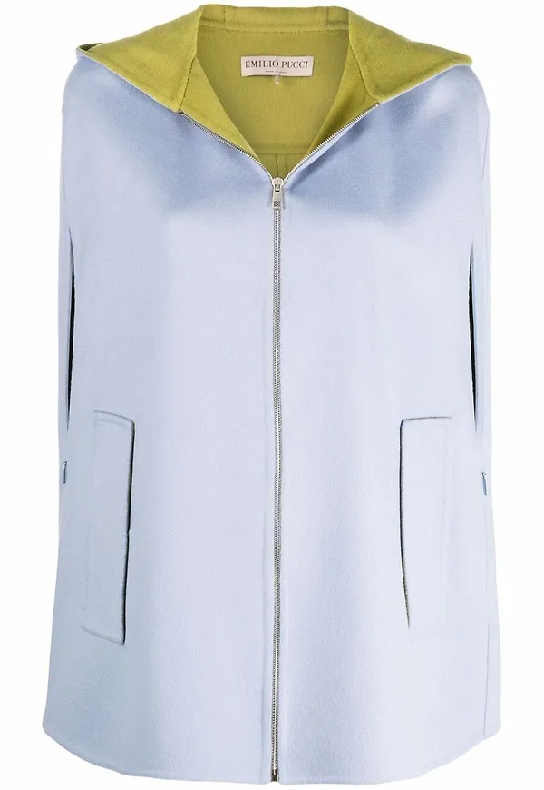 PUCCI ärmlös skjortjacka - Neutral