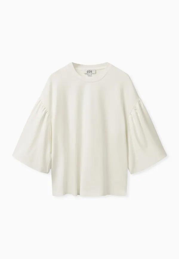 PUFF-SLEEVE T-SHIRT
