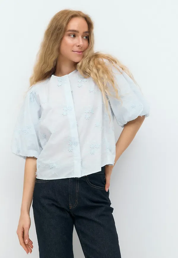 Puff sleeve blouse