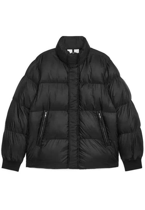 Puffer Jacket - Black