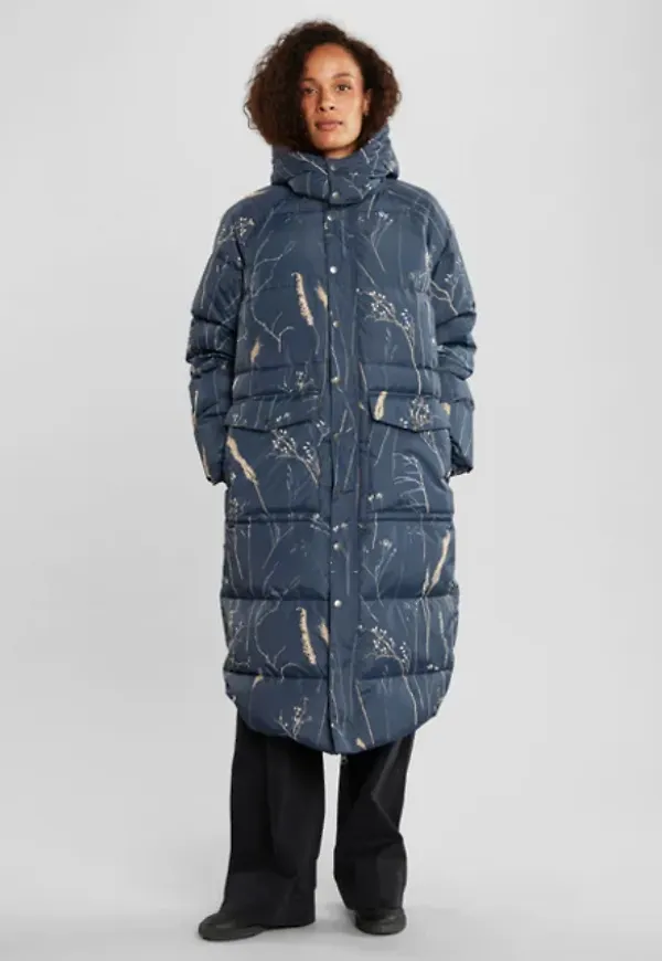 Puffer Jacket Haparanda Autumn Field Ombre Blue