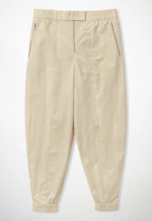PULL-ON CUFFED TROUSERS
