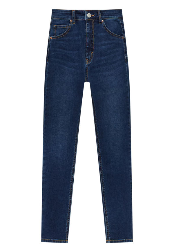 Pull&Bear Jeans mörkblå
