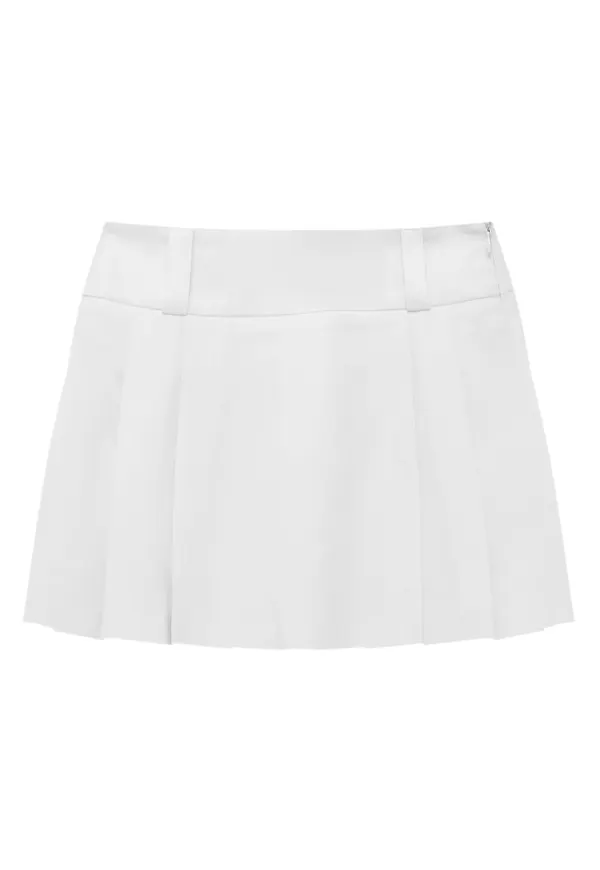 Pull&Bear Kjol vit