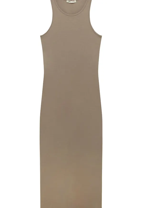 Pull&Bear Klänning chamois