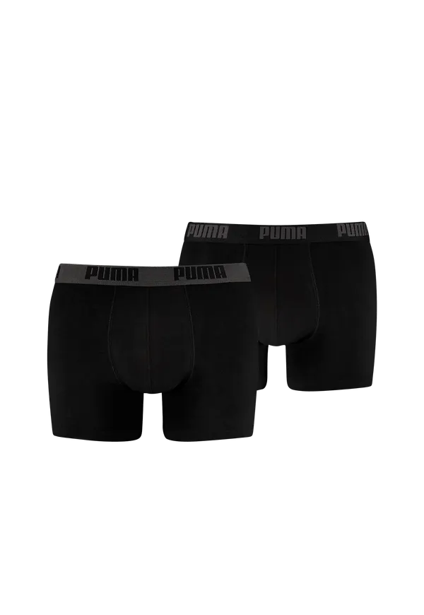 Puma - Boxerkalsonger Puma Basic Boxer 2-pack - Svart - S