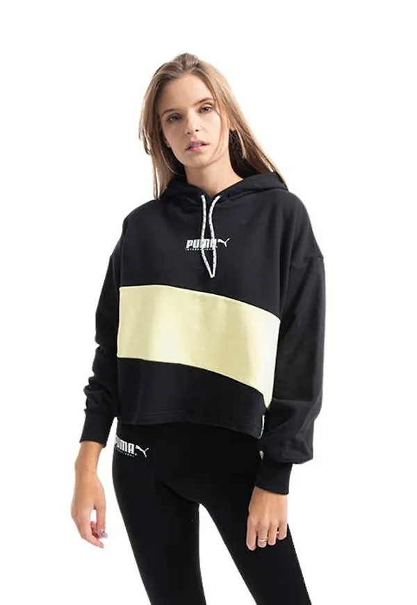 Puma - Hoodies - Svart - Dam - Storlek: L,M