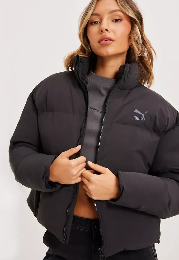 Puma - Jackor - Black - Classics Oversized Short Polyb - Jackor & Kappor - Jackets