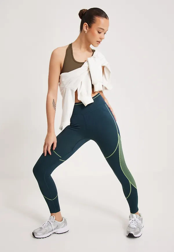 Puma - Blå - Formknit Seamless Tight
