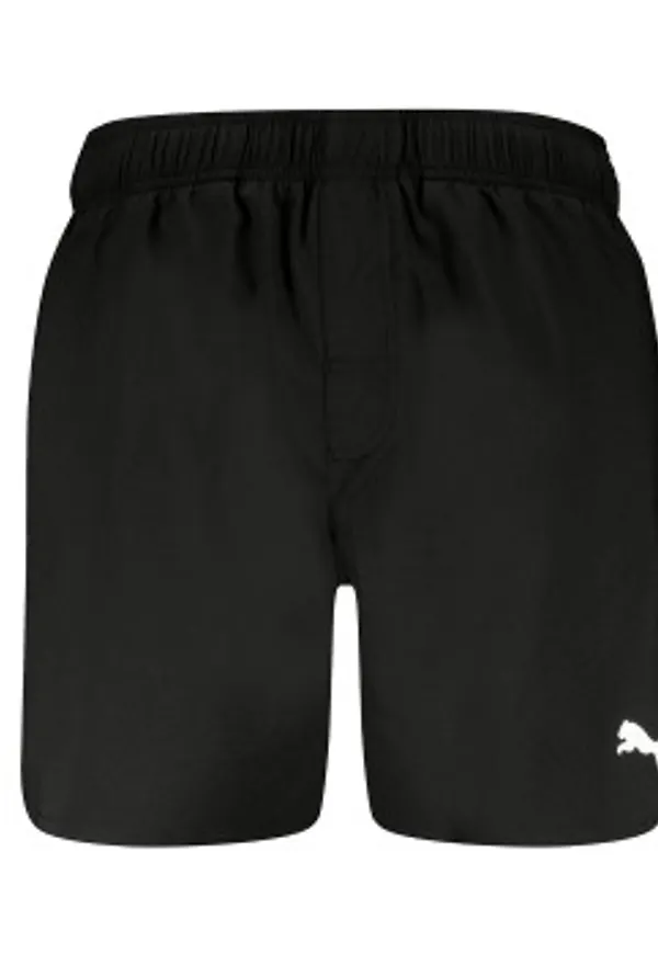 Puma Badbyxor Mid Length Swim Shorts Svart polyester Small Herr