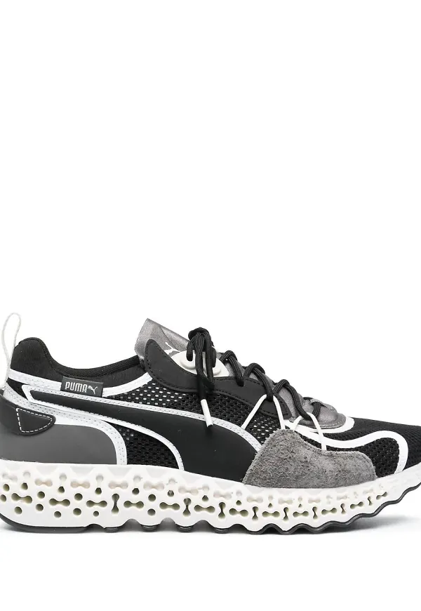 PUMA Castlerock sneakers med panel - Svart