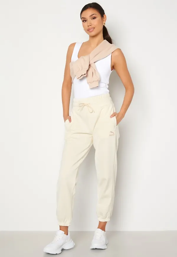 PUMA Classics Relaxed Pants Beige L