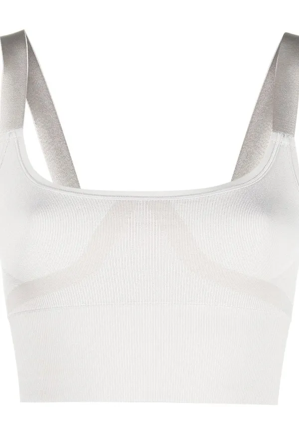 PUMA cropped tank top - Grå