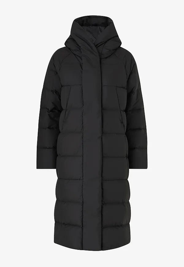 Puma - Dunkappa Long Down Coat - Svart
