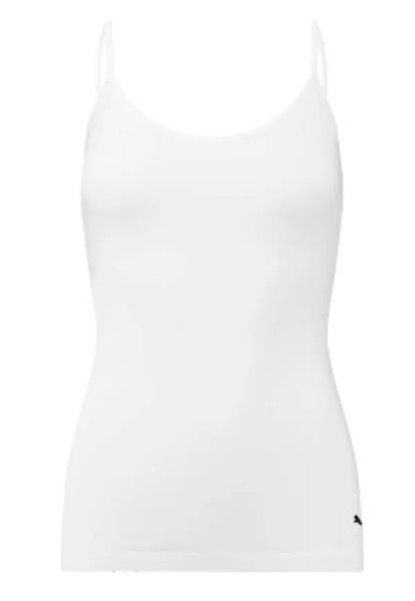 Puma Everyday Spaghetti Top Vit Medium Dam