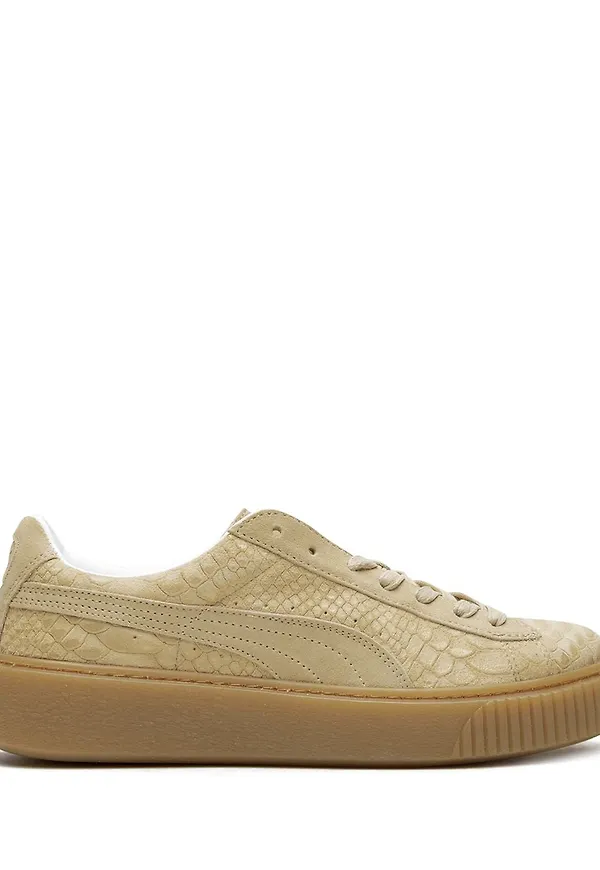 PUMA Exotic-Skin platåsneakers - Neutral
