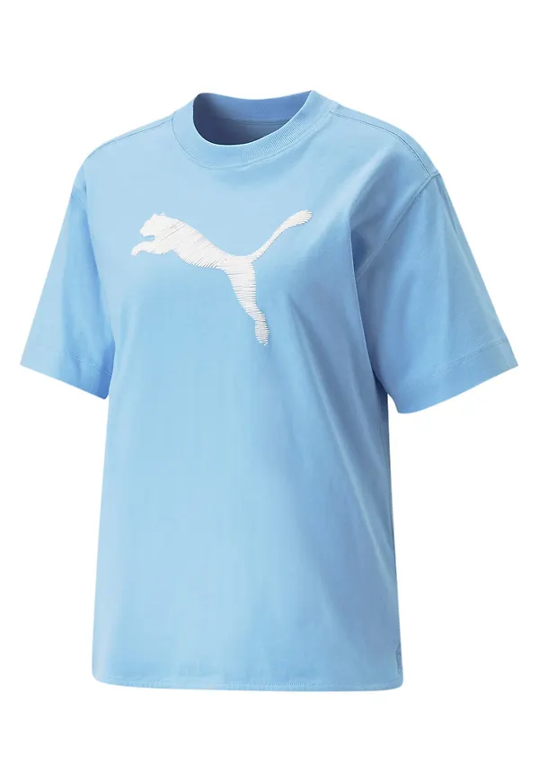 PUMA Funktionstopp ljusblå / vit