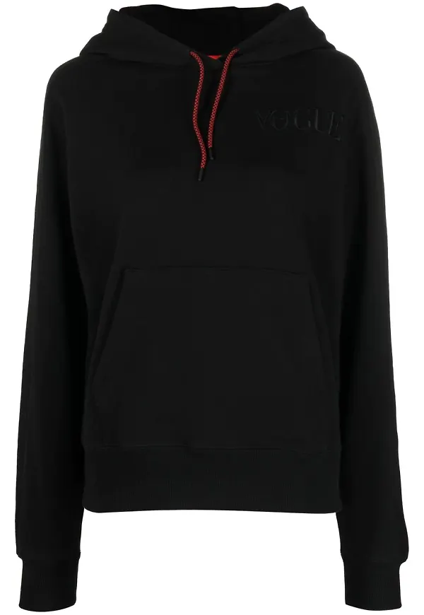 PUMA hoodie med dragsko - Svart