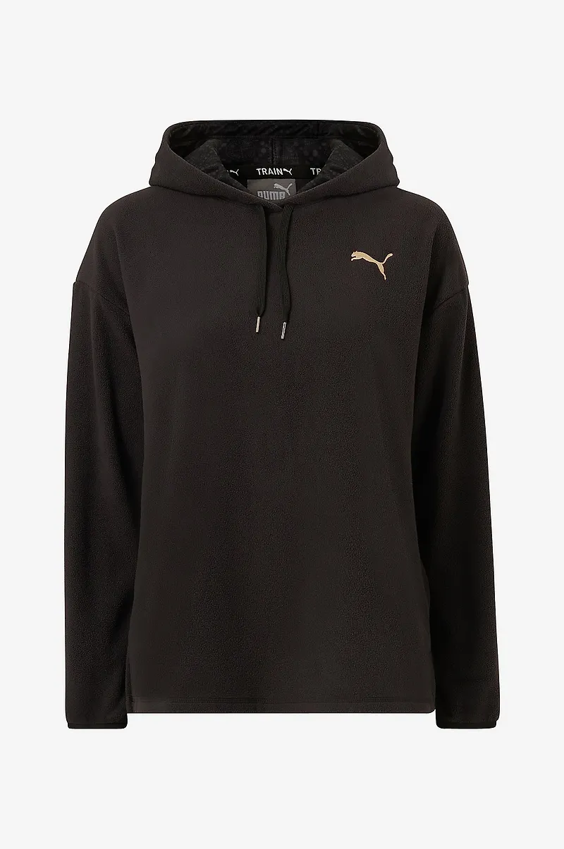 Puma - Huvtröja Logo Love Hoody - Svart