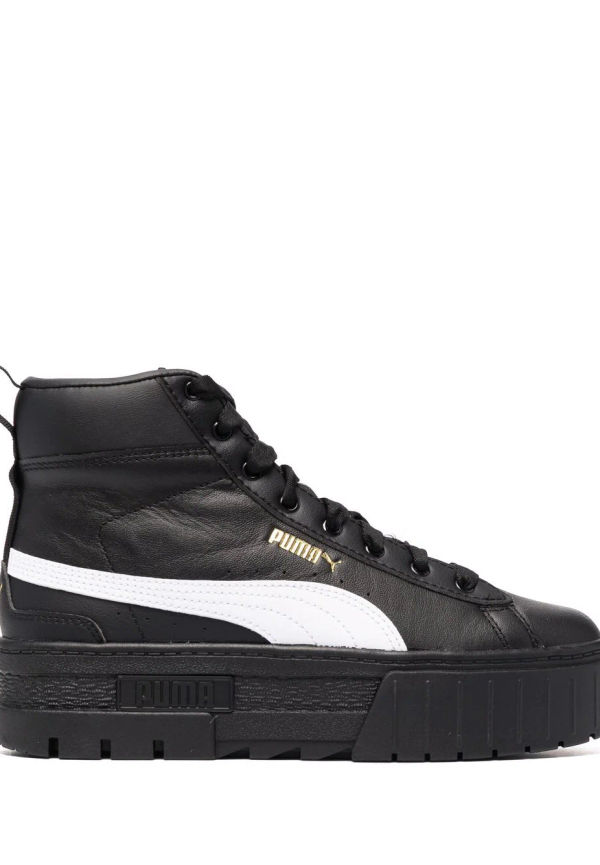 PUMA höga sneakers med logotyp - Svart