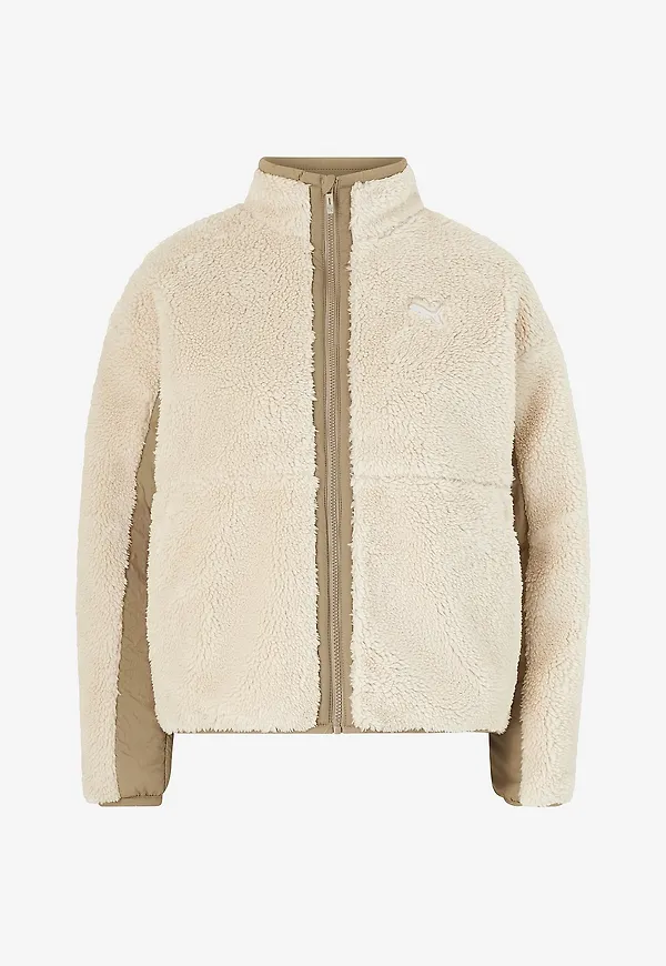 Puma - Jacka Reversible Sherpa Jacket - Beige