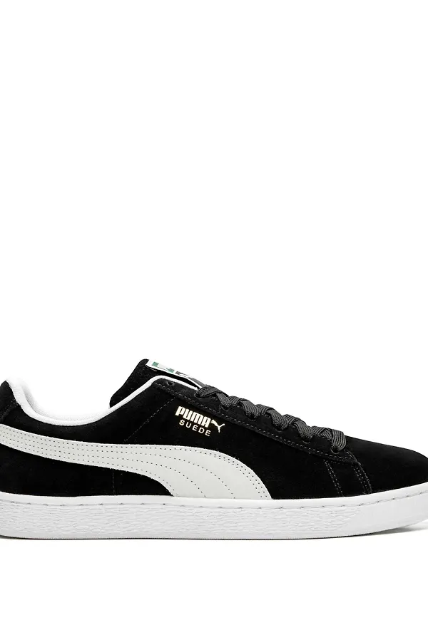 PUMA klassiska sneakers i mocka - Svart