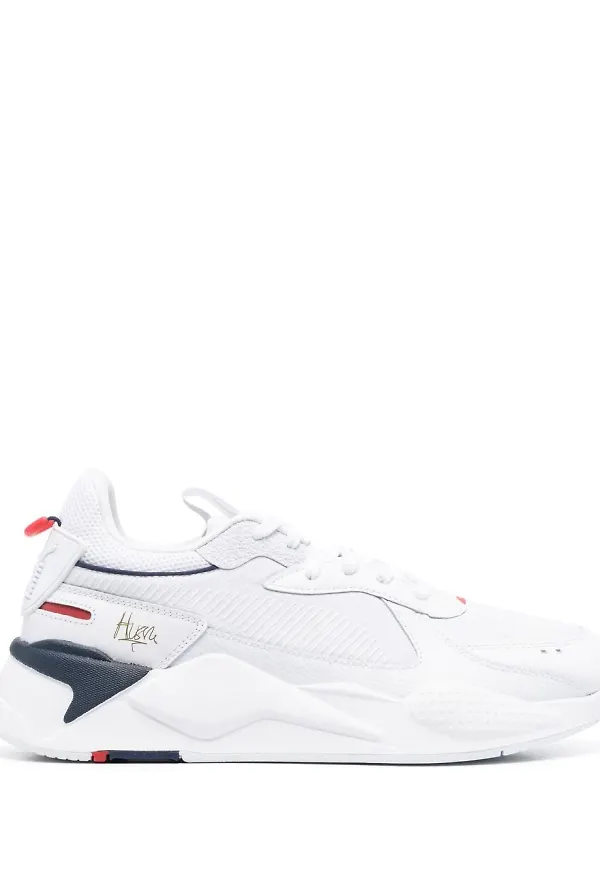PUMA låga sneakers med panel - Vit