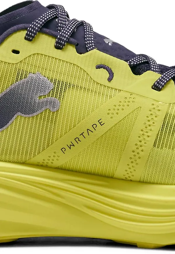 Puma Men's Deviate Nitro Elite Trail Lux Lime-deep Plum