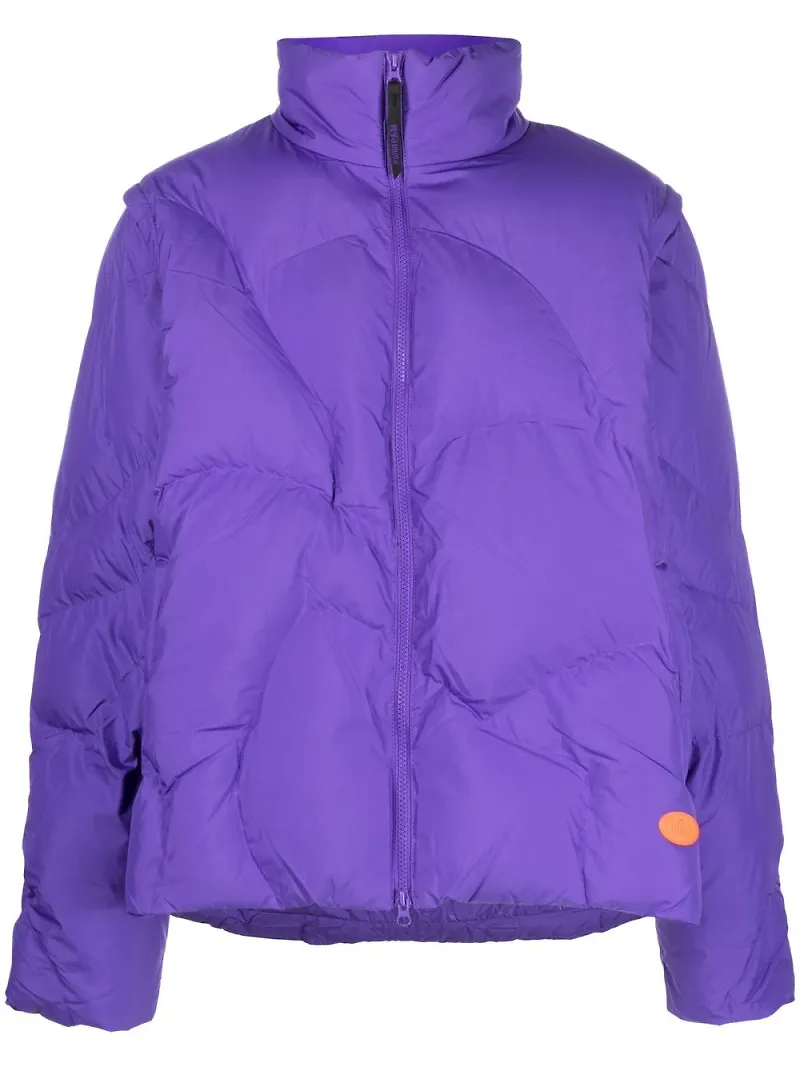 PUMA quiltad puffjacka - Lila