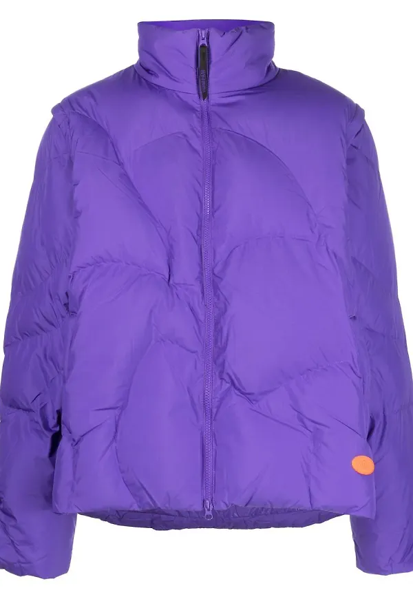 PUMA quiltad puffjacka - Lila
