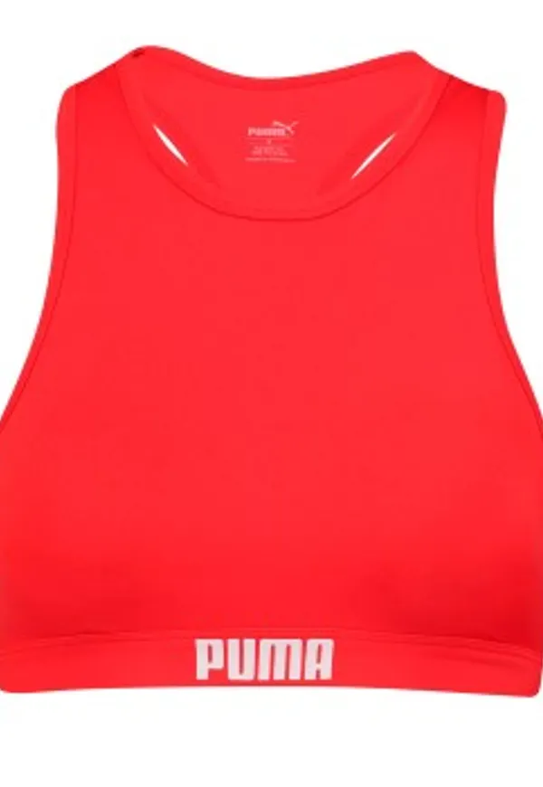 Puma Racerback Swimtop Röd X-Small Dam