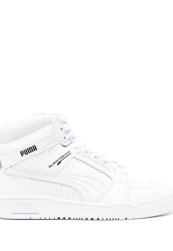 PUMA Slipstream Mid sneakers med panel - Vit