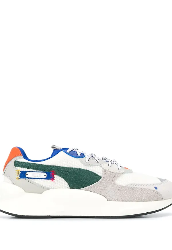 PUMA sneakers med färgblock - Vit