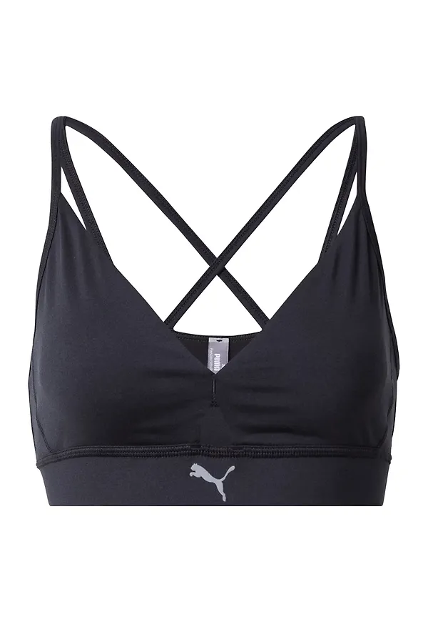 PUMA Sportbehå svart / vit