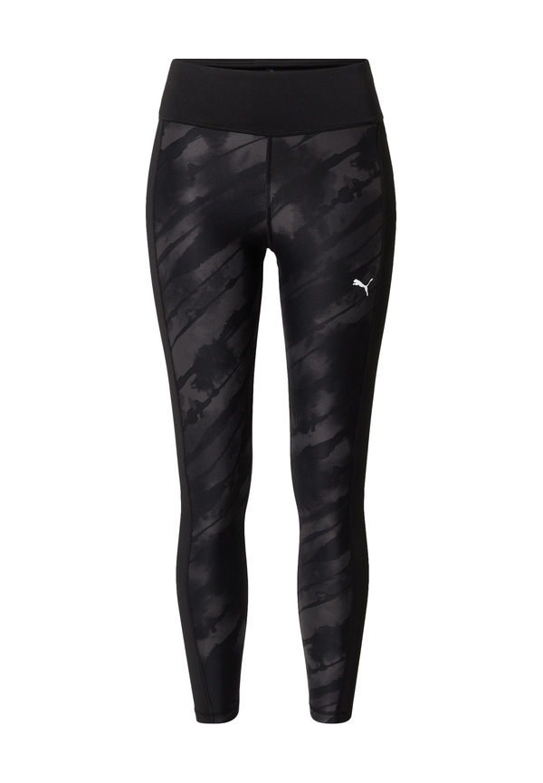 PUMA Sportbyxa rökgrå / svart / vit