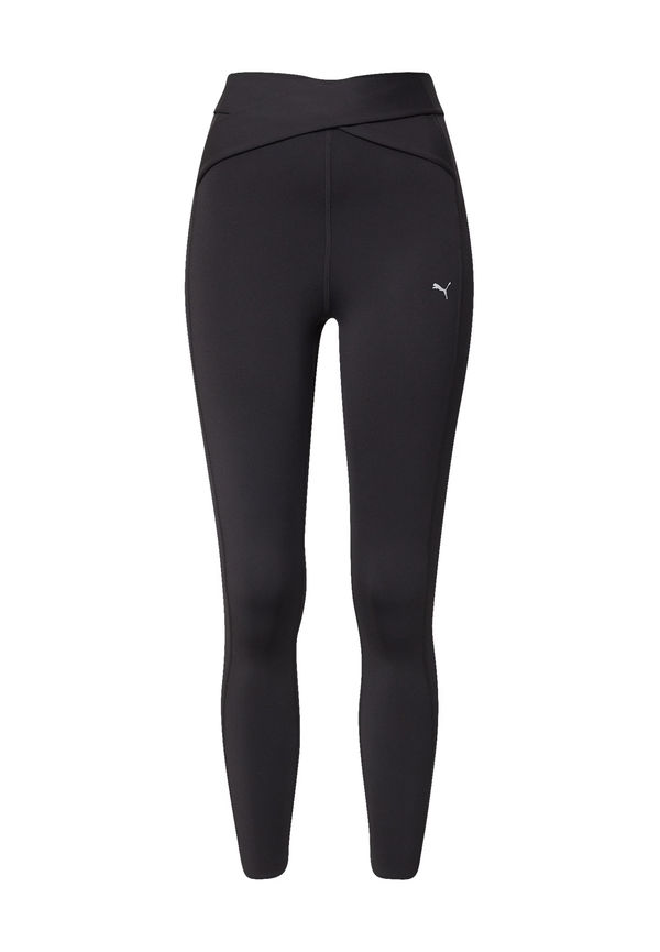 PUMA Sportbyxa svart / vit