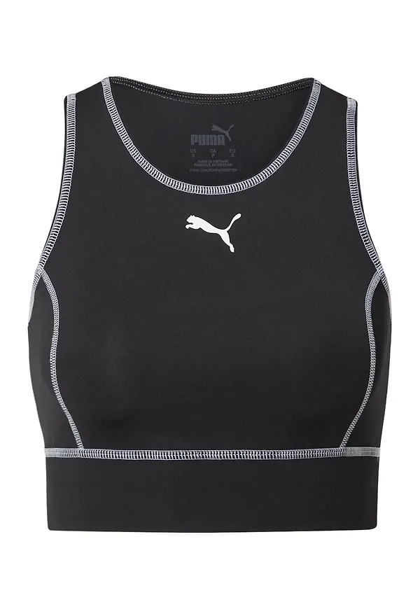 PUMA Sporttopp svart / vit