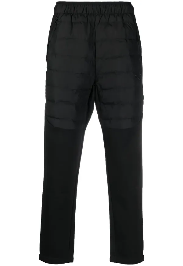 PUMA sweatpants med panel - Svart