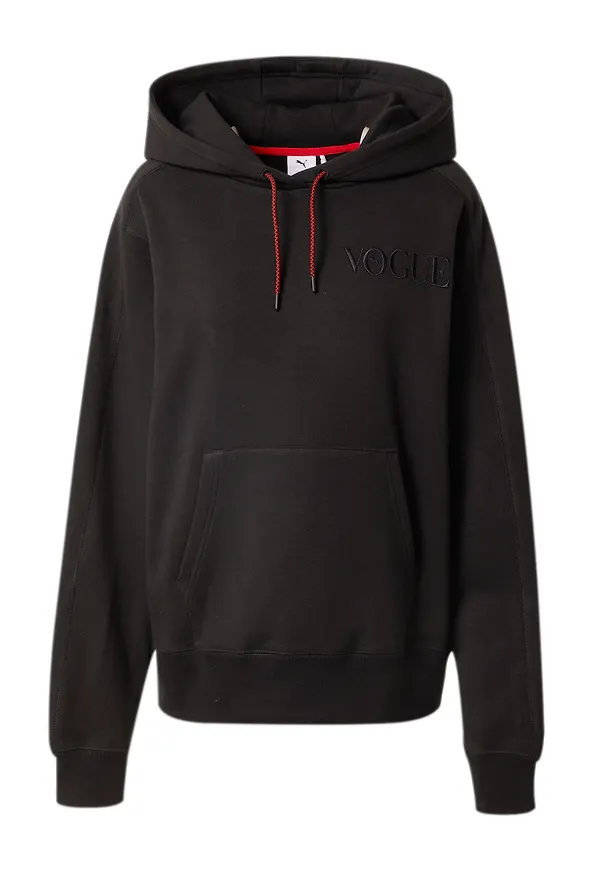 PUMA Sweatshirt 'x Vogue Collection' burgunder / svart