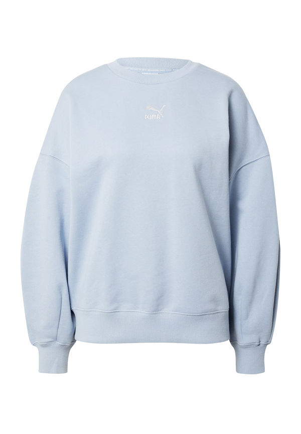PUMA Sweatshirt ljusblå / vit