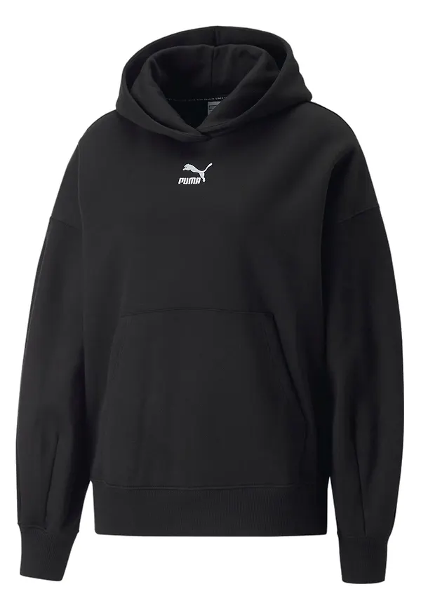 PUMA Sweatshirt svart / vit