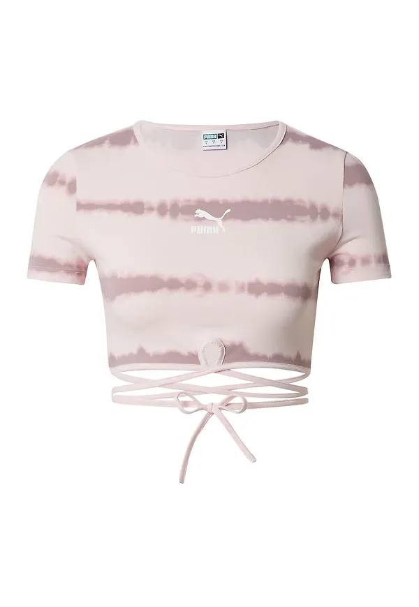 PUMA T-shirt rosa / gammalrosa / vit