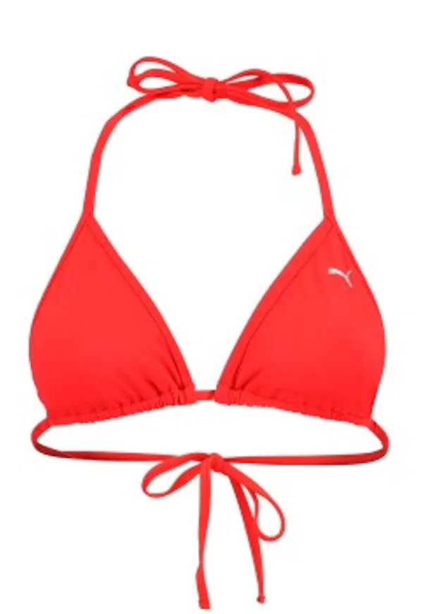 Puma Triangle Bikini Top Röd Medium Dam