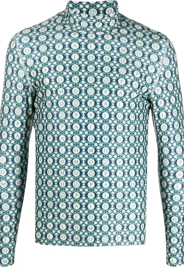PUMA tröja med geometriskt motiv - Grön
