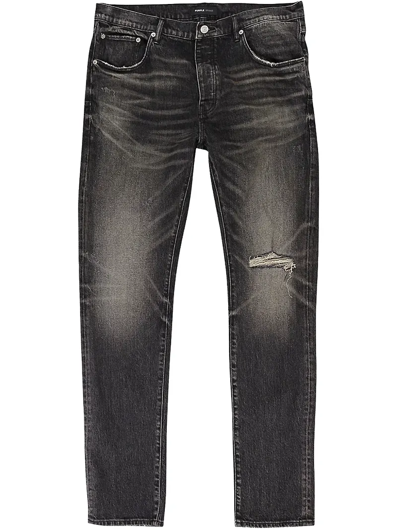 Purple Brand 2 Year Dirty Fade jeans - Svart