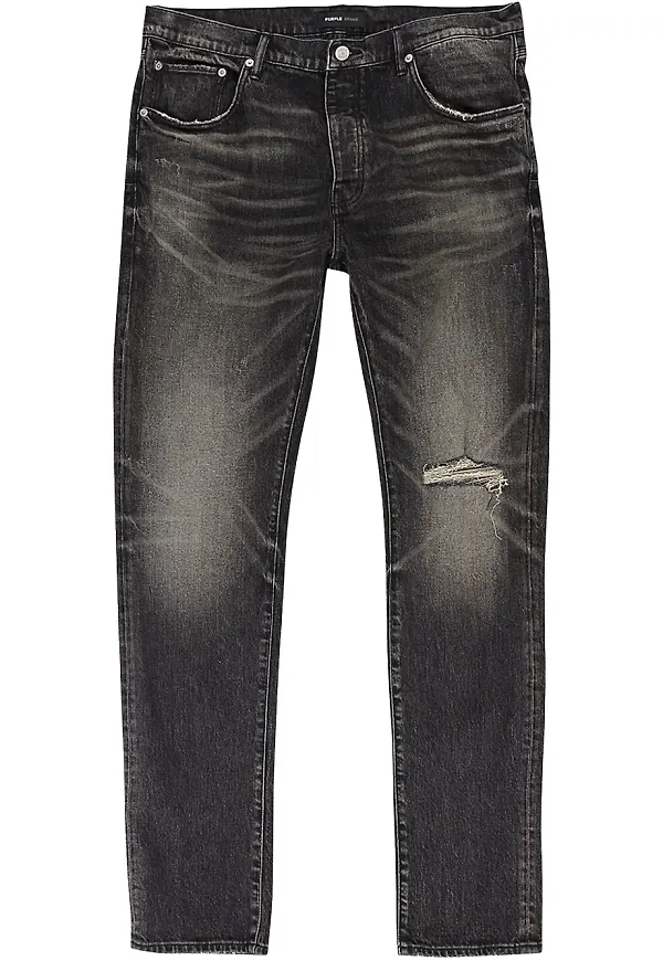 Purple Brand 2 Year Dirty Fade jeans - Svart
