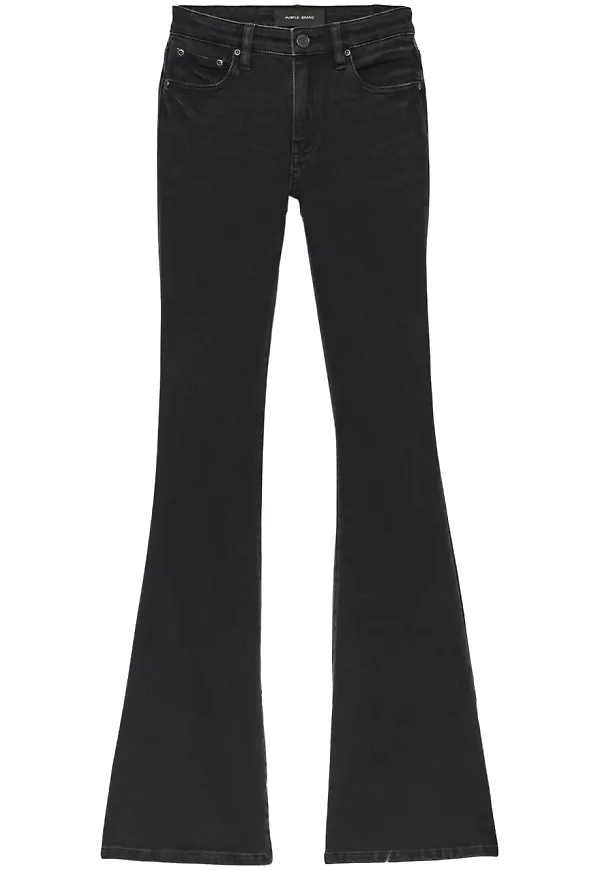 Purple Brand bootcut-jeans - Svart